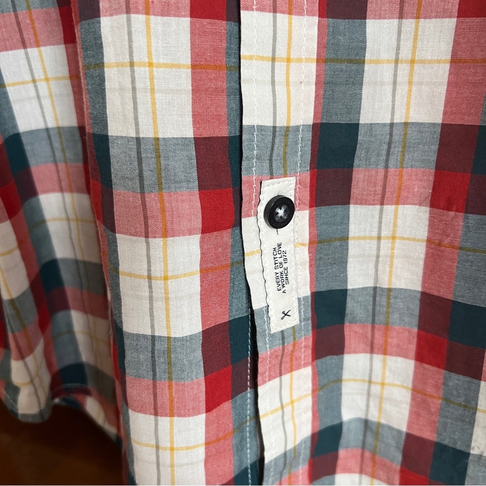 Mark Ecko Plaid Button-Up Shirt With Patch Sleeve… - image 4